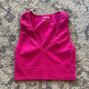 HOT PINK GARAGE TOP